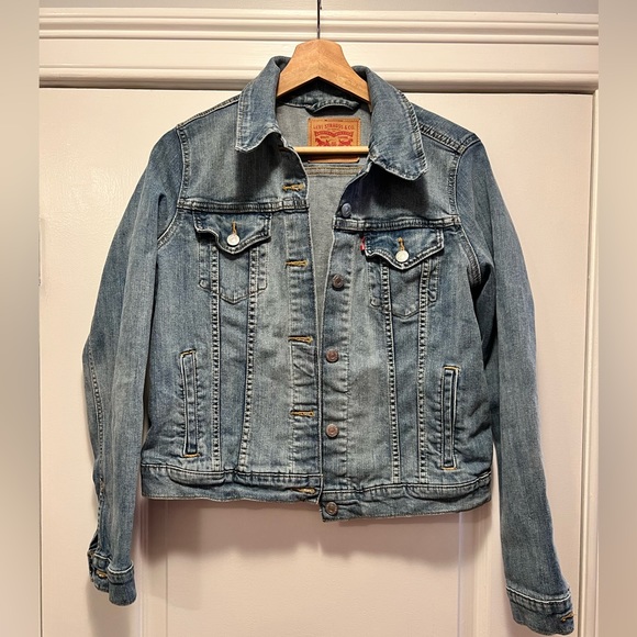 Levi’s Original Denim Trucker Jacket - Large - Picture 1 of 3